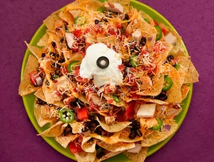 Schezwan Nachos