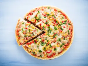 Corn Chicken Pizza