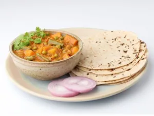 2 Chapati Sabji