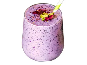 Blackcurrant lassi
