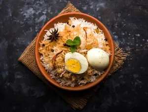 Egg Biryani Full