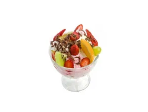 Fruit Salad With Ice Cream