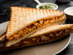 Paneer Tikka Sandwich