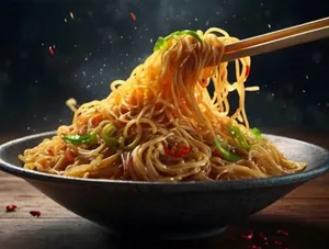 Veg Hakka Noodles